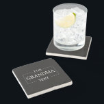 Grandma Grandmother Birthday Personalized Gift  Stone Coaster<br><div class="desc">You can customize it with your photo,  logo or with your text.  You can place them as you like on the customization page. Modern,  unique,  simple,  or personal,  it's your choice.</div>