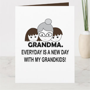 Grandma Grandmother Cute Grandma Card