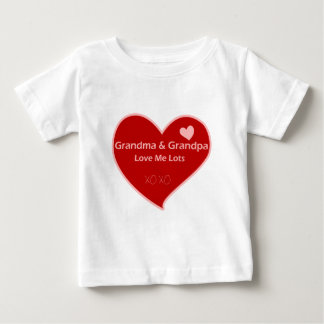 Grandma & Grandpa Love Me Baby T-Shirt