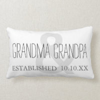 GRANDMA & GRANDPA New Grandparent Custom Date