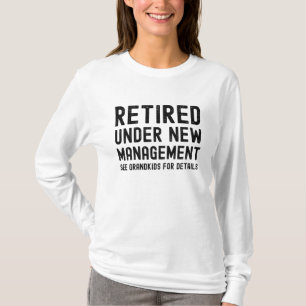 grandma grandpa retirement fathers mother's day T-Shirt
