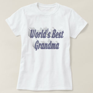 Grandma grey text T-Shirt