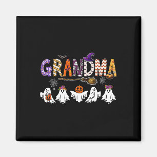 Grandma Halloween Boo Ghost Horror Costume Funny P Magnet