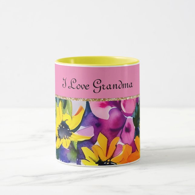 Grandma - I Love Grandma Mug (Center)