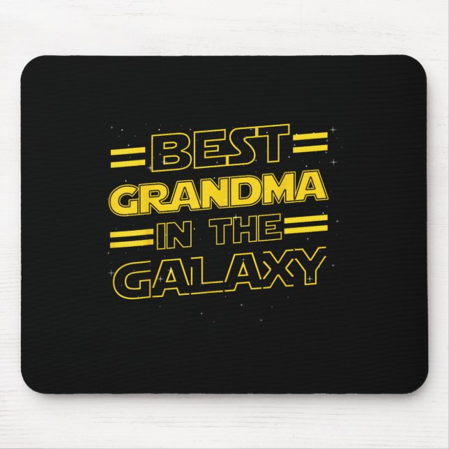 Grandma In The Galaxy Funny Mothers Day Gift For M Mouse Pad (Front)