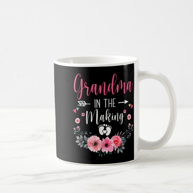 Grandma In The Making Vitro Fertilization Pregnanc Coffee Mug (Right)