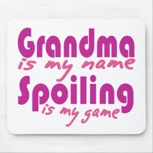 Grandma is my Name Mouse Pad