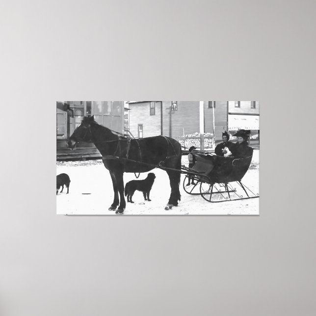 Grandma Johnson Canvas Print size(63.00" x 36.63") (Front)