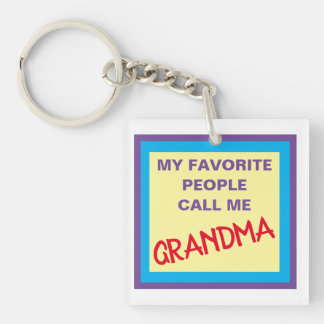GRANDMA KEYCHAIN