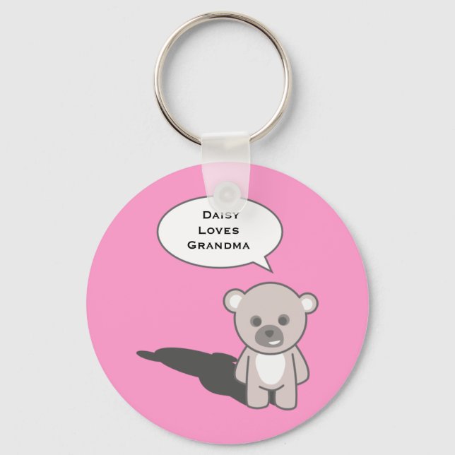 Grandma Keychain1(Personalize) Keychain (Front)