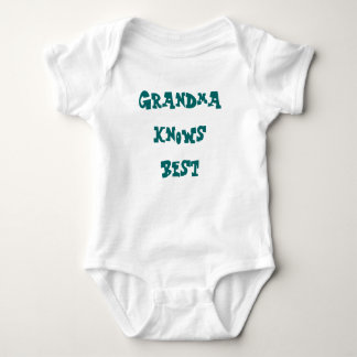 Grandma Knows Best Baby Bodysuit