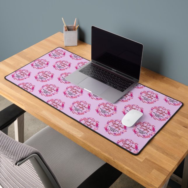 Grandma Knows Everything Desk Mat (Office 2)