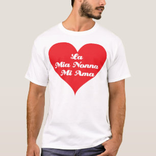 Grandma Loves Me (Italian) T-Shirt