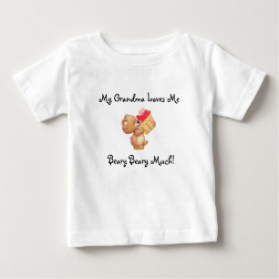 Grandma Loves Me Toddler-Baby Shirt