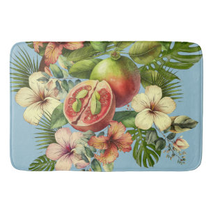 Grandma Manuela's Guavas Bath Mat