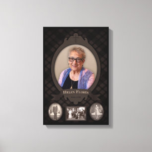grandma memorial canvas print