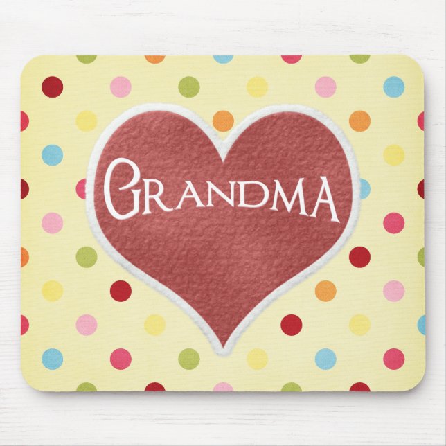 Grandma Mouse Pad (Front)