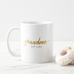 Grandma Mug   Personalized “EST” Baby Announcement