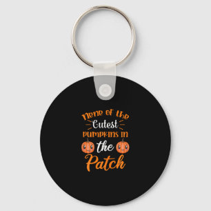 Grandma Nene Of Cutest Pumpkins In Patch Thanksgiv Keychain