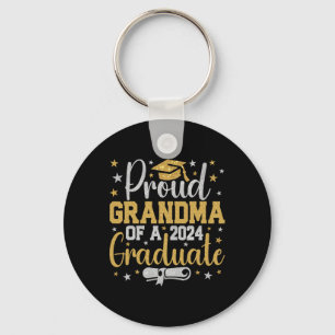 Grandma Of A Cl Of 2024 Graduate Graduation Nana Keychain