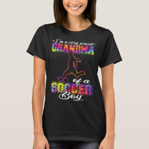 Grandma of a Soccer Boy  Soccer Player Soccer Gran T-Shirt