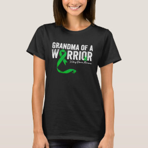 Grandma of a Warrior Kidney Disease Awareness T-Shirt