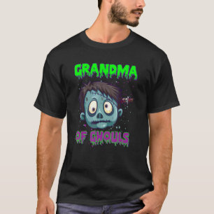Grandma Of Ghouls Zombies Halloween Costume Grandm T-Shirt