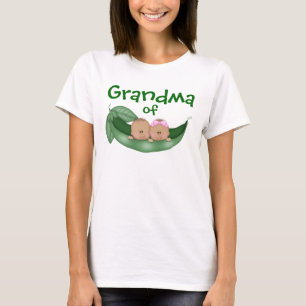 Grandma of Mixed Twins with Dark Skin T-Shirt