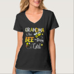 Grandma Of The Bee Day Girl Cute Bee Men Women Bir T-Shirt<br><div class="desc">Grandma Of The Bee Day Girl Cute Bee Men Women Birthday</div>