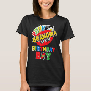 Grandma Of The Birthday Boy Shirt Uno Mommy Mama 1