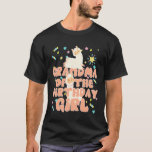 Grandma Of The Birthday Girl Llama Matching Family T-Shirt<br><div class="desc">Grandma Of The Birthday Girl Llama Matching Family</div>