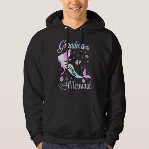 Grandma Of The Birthday Girl Mermaid Party Family Hoodie