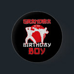 Grandma Of The Birthday Karate Taekwondo Boy Marti 2 Inch Round Button<br><div class="desc">Grandma Of The Birthday Karate Taekwondo Boy Martial Arts</div>