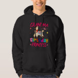Grandma Of The Birthday Princess   Llama Hoodie<br><div class="desc">Grandma Of The Birthday Princess   Llama</div>