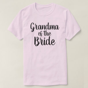 Grandma of the Bride T-Shirt