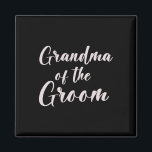 Grandma Of The Groom Tee Wedding Team Of Groom Gra Magnet<br><div class="desc">Grandma Of The Groom Tee Wedding Team Of Groom Grandmother</div>