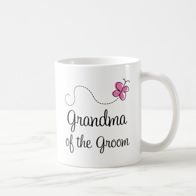 Grandma of the Groom Tote Bag Coffee Mug (Right)