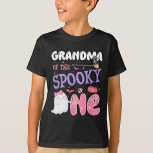 Grandma Of The Spooky One 1st Birthday Halloween P T-Shirt