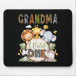 Grandma Of The Wild One 1st Birthday Boy Jungle Sa Mouse Pad<br><div class="desc">Grandma Of The Wild One 1st Birthday Boy Jungle Safari</div>