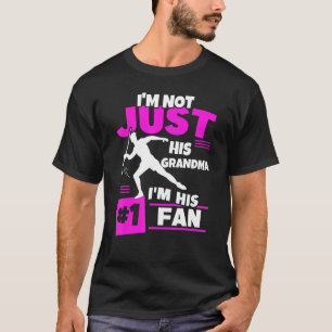 Grandma Of Thrower Track And Field Grandmother Fan T-Shirt