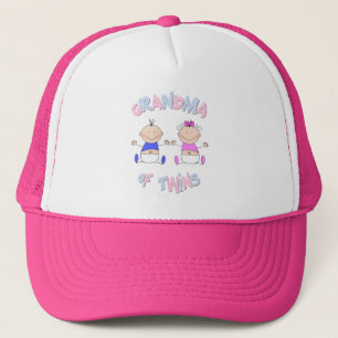 Grandma of Twin Trucker Hat