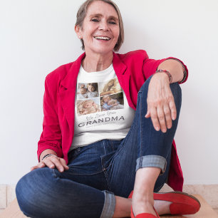 Grandma Phot Collage T-Shirt