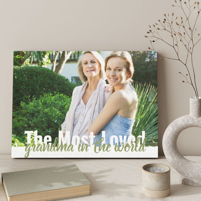 Grandma Photo Canvas Print (Creator Uploaded)