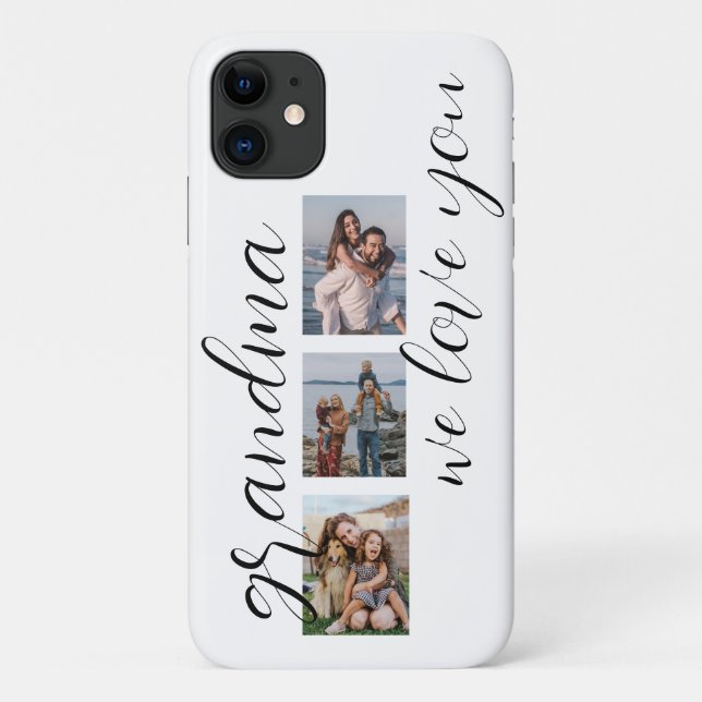 Grandma Photo Case-Mate iPhone Case (Back)