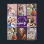 Grandma Photo Custom Throw with Grandkids Fleece Blanket<br><div class="desc">Give Grandma a gift that wraps her in love with our personalized Grandma Photo Blanket. This custom throw transforms treasured memories into a soft, cozy keepsake she’ll cherish for years to come. Whether it’s for her birthday, Christmas, Mother’s Day, or just to say “I love you, ” this thoughtful blanket...</div>