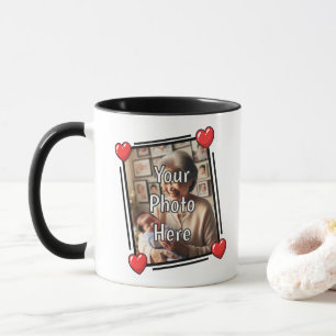 Grandma Photo Keepsake Filled with Love Mug