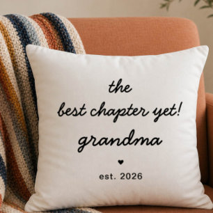 Grandma Pillow Gift   Best Chapter Yet