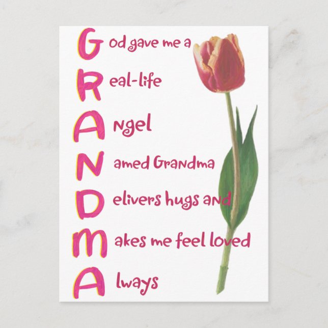 grandma postcard (Front)