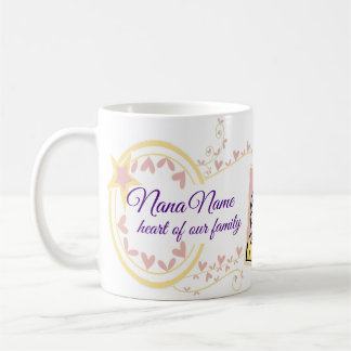 Grandma’s Day Vintage Badge Design Coffee Mug
