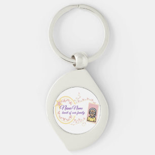 Grandma’s Day Vintage Badge Design Keychain